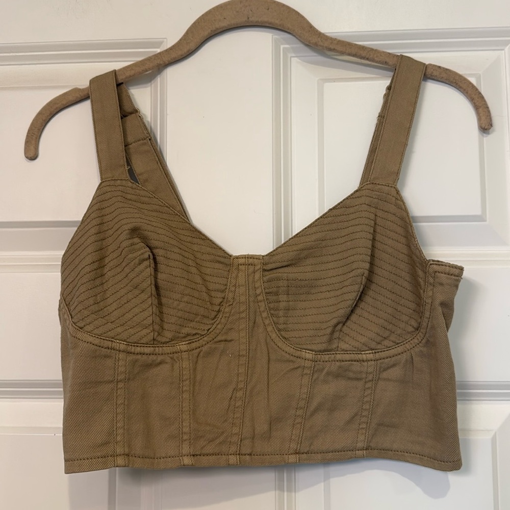 American Eagle Corset Like Top